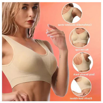 Buy 1 Get 1 Free Imported Soft Cotton Non Paded Bra
